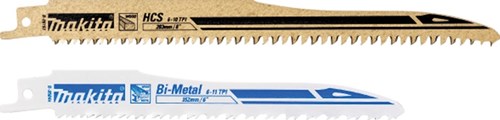 Set di lame per sega alternativa Makita accessori - 10 pezzi | 5x b-05153 (legno) e 5x b-05044 - p-71663