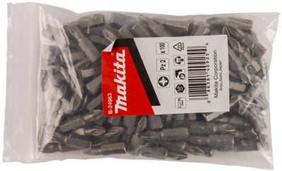 Accesorios makita broca para atornillar pz2x25mm recambio 100s - b-24963 - b-24963