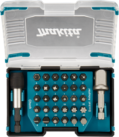 Set di punte per cacciavite accessori Makita 32 pezzi - d-65084 d-65084