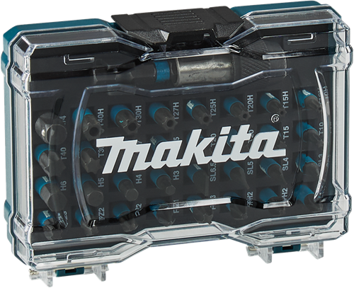 Accesorios Makita juego de puntas de destornillador 33 piezas - e-12441 e-12441