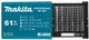 Makita accessoires makita p-70144 schroefbitset 61-delig