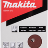 Accessori Makita disco abrasivo 125mm velcro rosso - d-77229 - d-77229