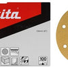Makita accessories sanding disc yellow diameter 150mm grit 120 - b-39344