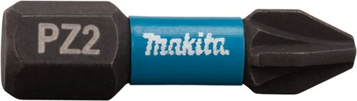 Accesorios makita destornillador de impacto negro pz2x25mm - b-63644