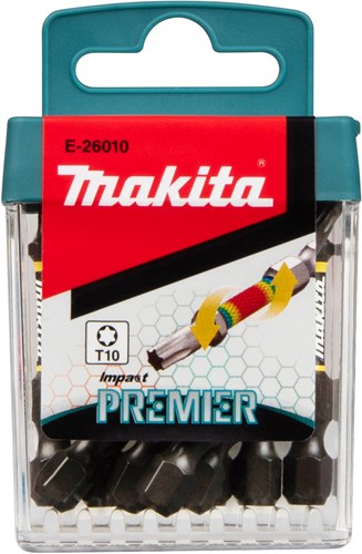 Imp Makita accessori punte per avvitatore a percussione t10x50mm | agire primo ministro | 10 pezzi - e-26010