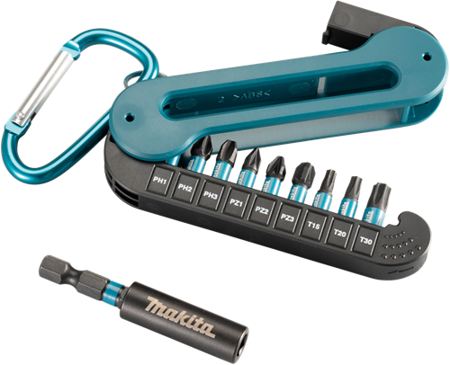 Accesorios Makita juego de puntas de destornillador de impacto de 10 piezas - e-12005 - e-12005