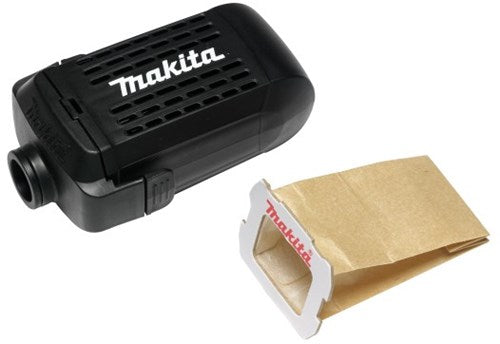 Scatola raccoglipolvere accessori Makita + sacchetto raccoglipolvere in carta per bo5030k, bo5031k, bo4565k, bo4555k, bo5031k, bo5041k - 135246-0