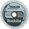 Accesorios makita paquete doble hoja de sierra circular madera efficut 165x20x1.45 56t 23g - b-57336-2