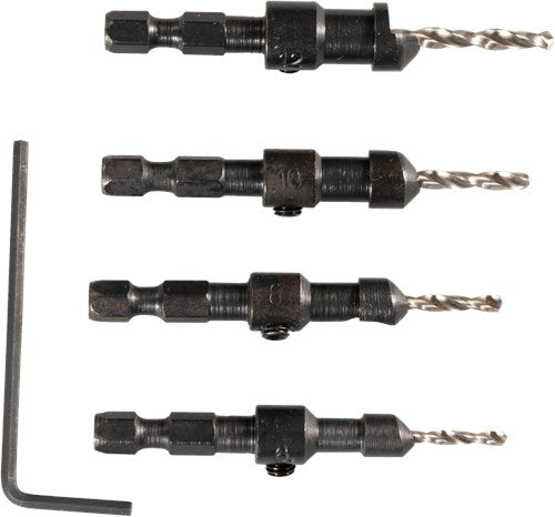 Makita accessoires makita d-73455 verzinkboor quad driver-set