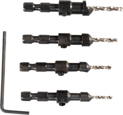Set di cacciaviti quadrupli per svasatori accessori Makita - d-73455 - d-73455