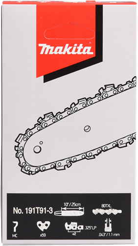 Accesorios Makita cadena de sierra txl80 350mm - 191t91-3 191t91-3
