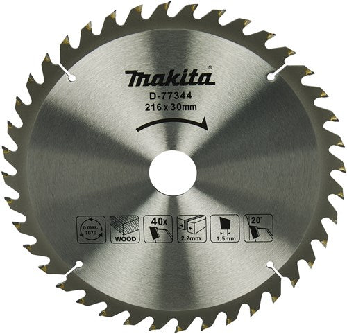 Bandeja para hojas de sierra tronzadora Makita para madera - d-77344