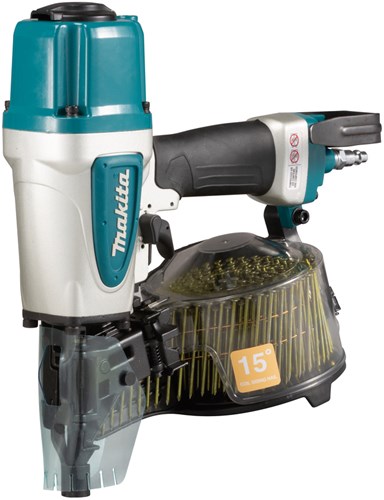 Makita an613 | 8 barras | clavadora de construcción - clavadora en espiral de 38 a 65 mm | en caja - an613