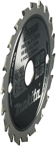 Accesorios makita hoja de sierra circular madera 85x15x1.0 20t 10g - b-16885