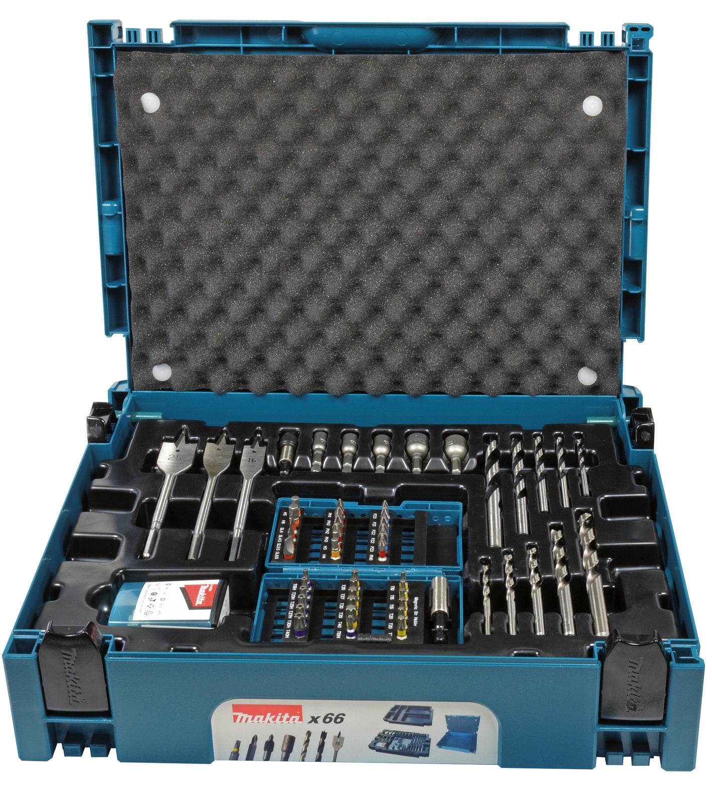 Makita Boor-Bit Set, 66 Paps