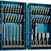 Makita accessoires 43-delige schroefbitset in hoog kwalitatieve koffer - b-55697