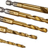 Accesorios makita juego de brocas para metal hss-tin 5 piezas - b-57308