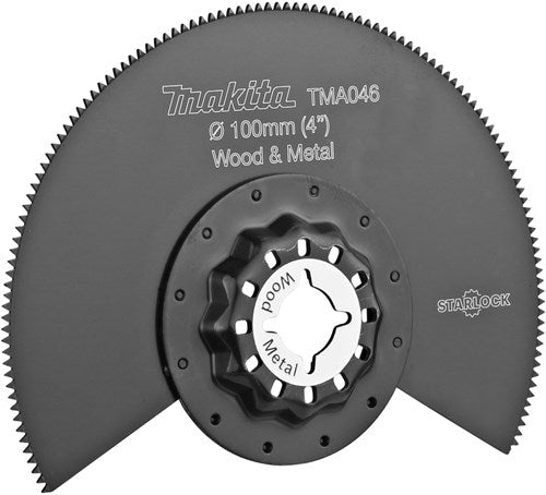 Accessori Makita lama per sega segm. bim ht con 100mm - b-64808 - b-64808