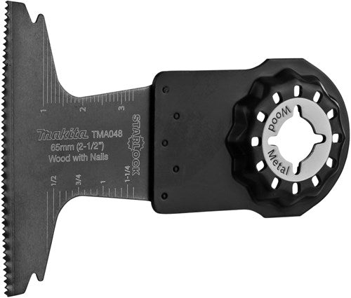 Accessori Makita lama per sega ad immersione bimetallica tma008 t65 bim h+s gz - b-64820