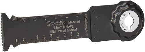 Accessori Makita mam001 sega ad immersione 32x80mm h s - b-66400 - b-66400