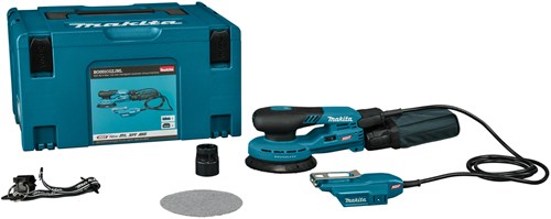 Lijadora excéntrica de palma makita bo001cgzjnl xgt 40 v | máximo 125 mm | sin pilas ni cargador | en mbox - bo001cgzjnl