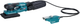 Levigatrice orbitale palmare Makita a batteria 80x133mm xgt 40v max nuda
