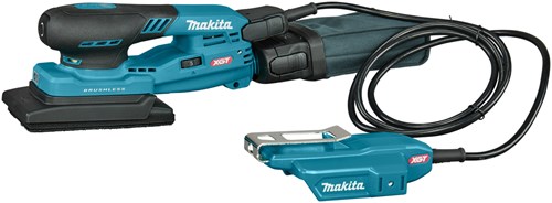 Levigatrice orbitale palmare Makita bo005cgzjnl xgt 40 v | massimo 90x133mm | senza batterie e caricabatterie | in mbox-bo005cgzjnl