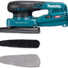 Levigatrice a delta palmare Makita a batteria 100x150mm xgt 40v max nuda