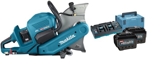 Cortadora a bateria makita 355mm xgt 2x40v max 8.0ah