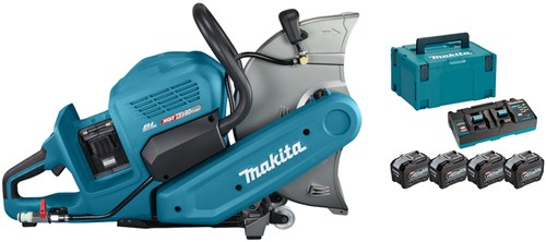 Cortadora a bateria makita 355mm xgt 2x40v max 8.0ah
