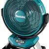 Ventilador de batería makita con función giratoria xgt 40v max desnudo