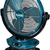 Makitacf003gz| Ventilatore 40 V max con funzione girevole | senza batterie e caricabatterie, in scatola