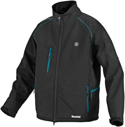 Makita cj105dz3xl | giacca riscaldata xxxl | senza batterie, caricabatterie, incluso adattatore per giacca cj105dz3xl