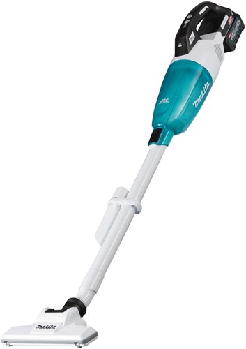 Makitacl001ga221| aspirapolvere bastone | 40 V massimo | versione bianca con capsula trasparente blu | Batteria da 2,0 Ah | 2 pezzi | caricatore | nella scatola
