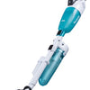 Makitacl001gz22| aspirapolvere bastone | 40 V massimo | versione bianca con capsula trasparente blu | con aspiratore a ciclone | corpo | senza batterie e caricabatterie