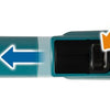 Makita cl002gz01 | aspiradora de varilla con batería | azul | 40v máximo | sin baterias ni cargador
