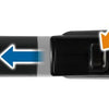 Makitacl002gz03| aspirapolvere a batteria | nero | 40 V massimo | senza batterie e caricabatterie - cl002gz03