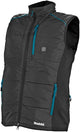 Makita cv102dzm | verwarmd vest m | zonder accu's lader | inclusief jasadapter