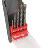 Makita accessoires borenset beton 5-delig - d-05175