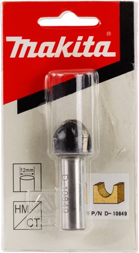 Accesorios makita cortador de perfiles huecos hm 20mm s12 - d-10849