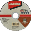 Disco da taglio accessori Makita acciaio inox 125x22,23x1,2mm, 100 pezzi - d-18770-100