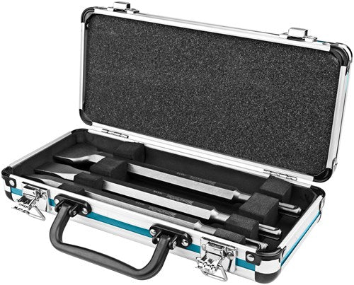 Accessori Makita Set scalpelli SDS plus 3 pezzi: scalpello a punta, piatto e a vanga in custodia di alluminio D-42357 - D-42357