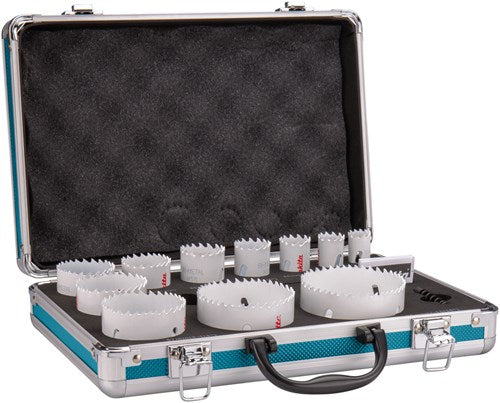 Accesorios Makita juego de sierra perforadora bi-m 14 piezas - d-47298 - d-47298