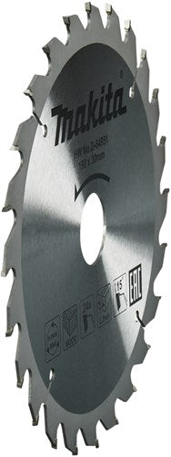 Accesorios Makita hoja de sierra circular para madera | estándar, 190x30x2.2 t24 15g - d-64951 - d-64951