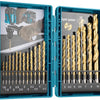 Makita accessoires makita metaalborenset 19-delig hss-tin - d-67527