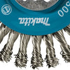 Makita accessoires rondborstel 115mm x-lock rvs - d-73368 d-73368