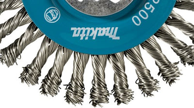 Accessori Makita spazzola tonda 115mm x-lock acciaio inox - d-73368 d-73368
