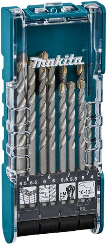 Accesorios Makita juego de brocas para mampostería 12 piezas - d-73483 - d-73483