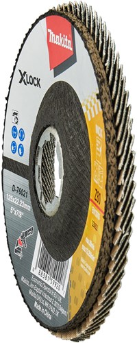 Accesorios Makita disco de lijado de solapa x-lock 125mm z80 - d-76021 - d-76021