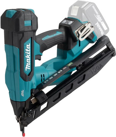 Clavadora Makita dbn620z con batería de 18v | lxt | 15 ga | sin baterías ni cargador - dbn620z
